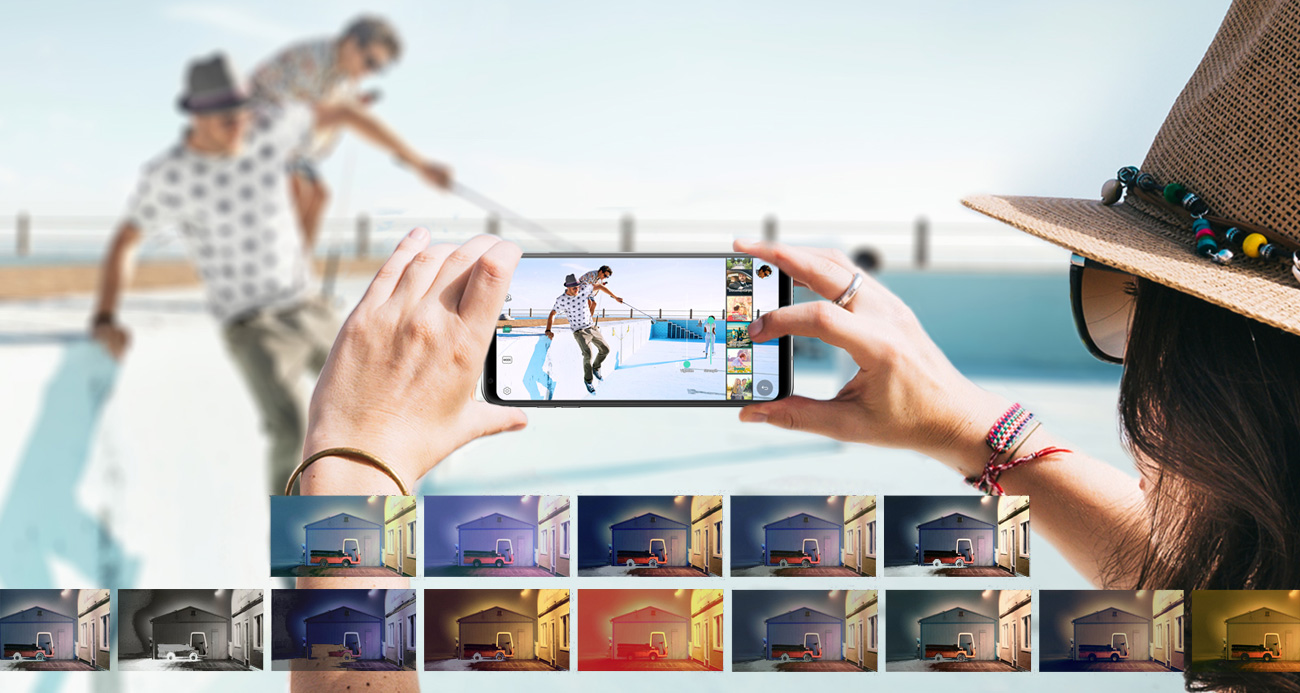 LG V30 tryb cine video