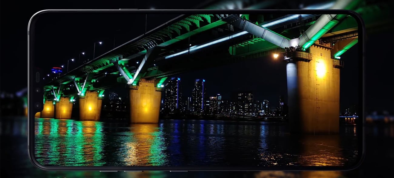 LG V40 potrójna kamera 12+12+16Mpix teleobiektyw HDR PDAF