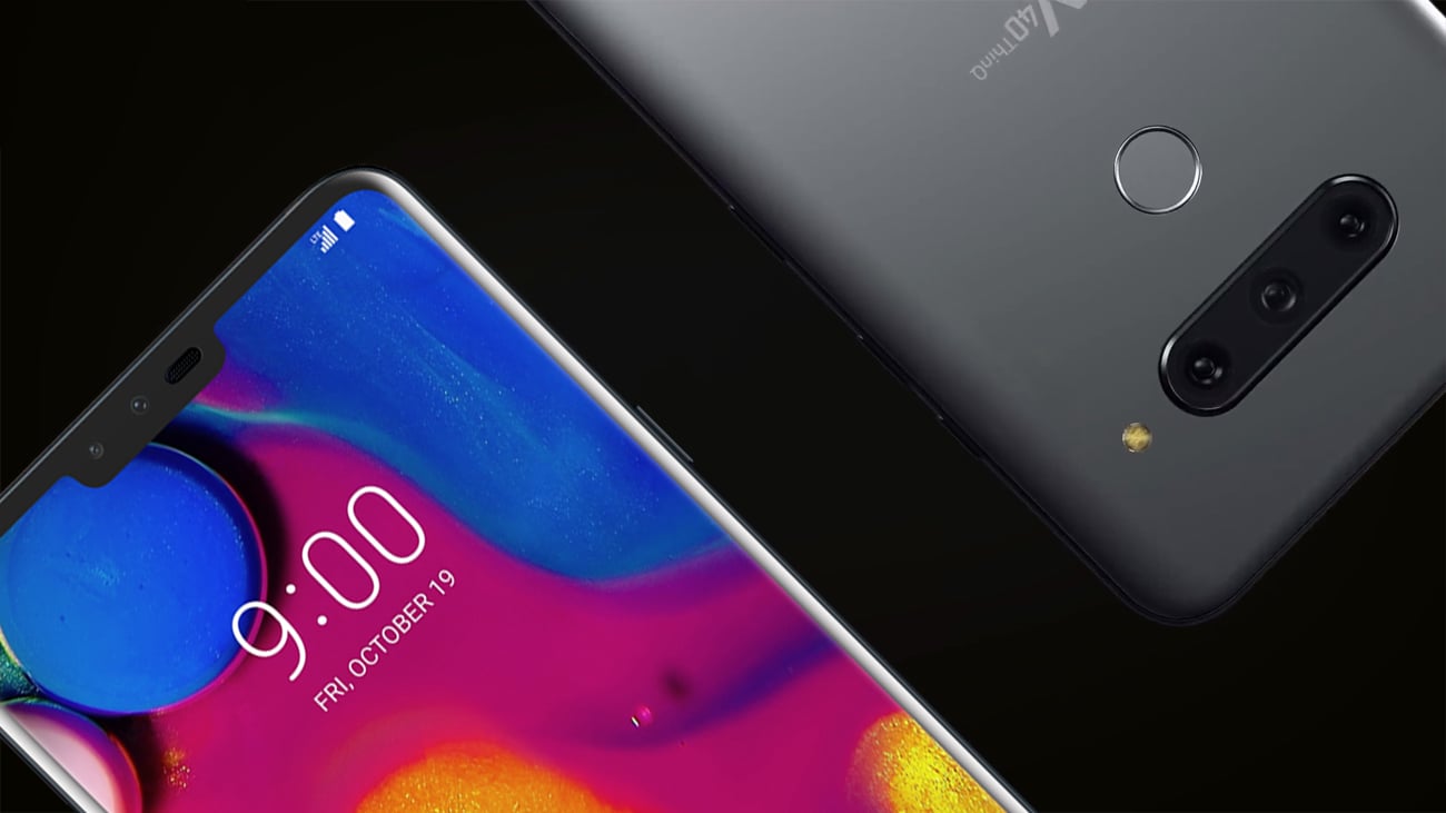 LG V40 ekran fullvision OLED QHD