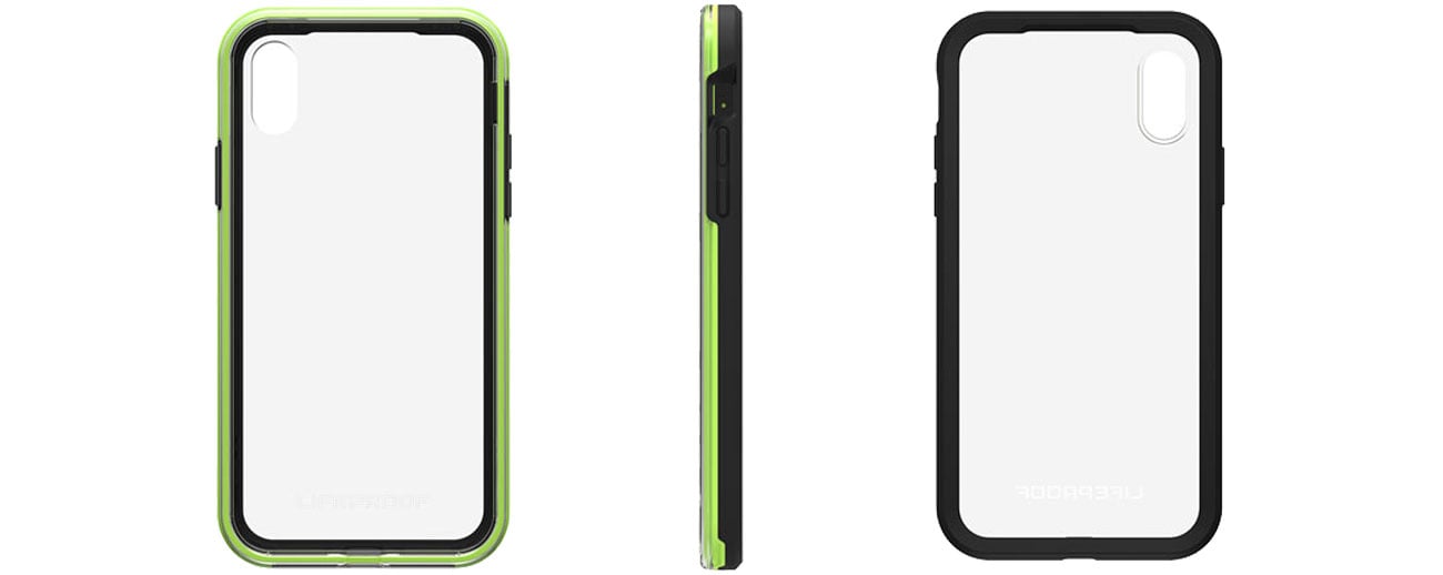 LifeProof SLAM do iPhone X Night Flash Przód, tył, bok
