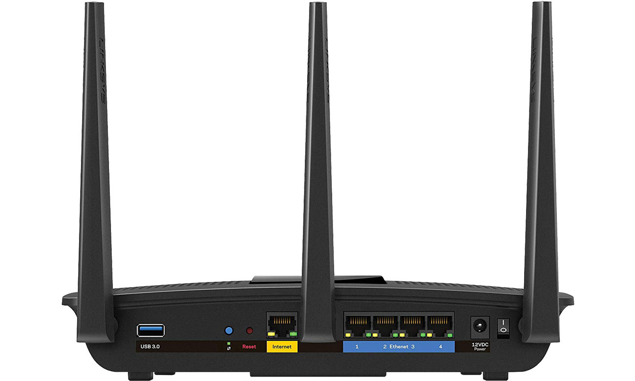Linksys EA7300 v2 - Złącza USB, LAN