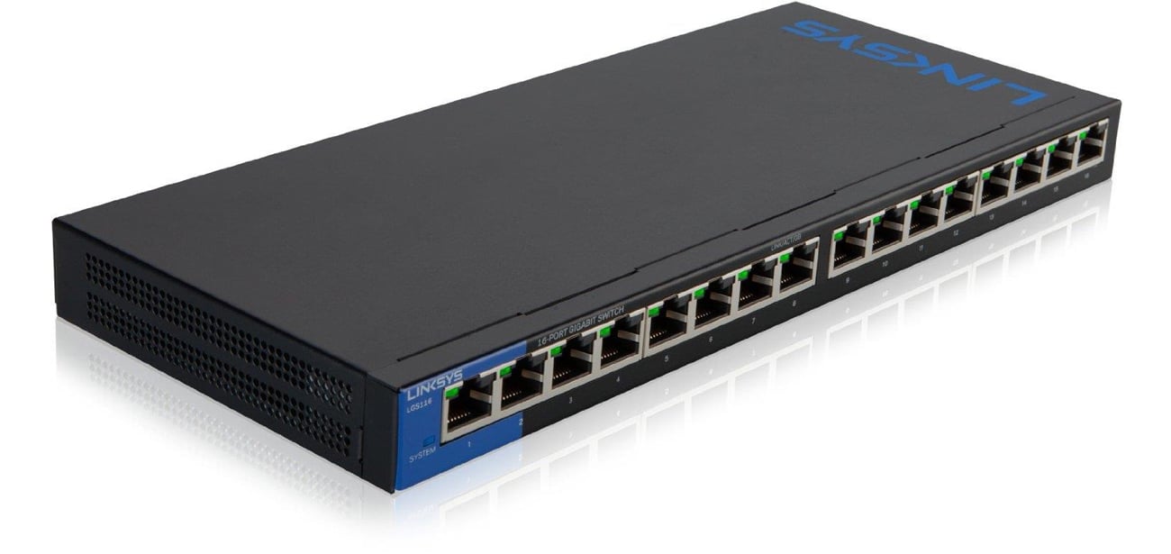 Switch Linksys 16p LGS116-EU