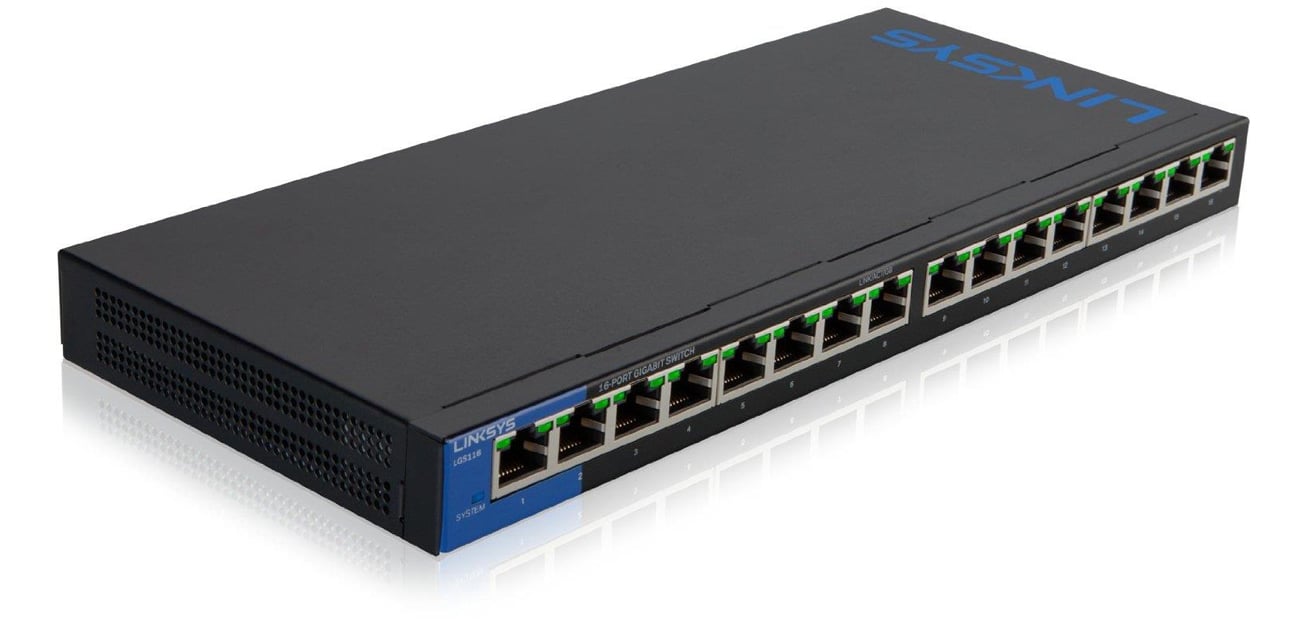 Switch Linksys 16p LGS116P-EU