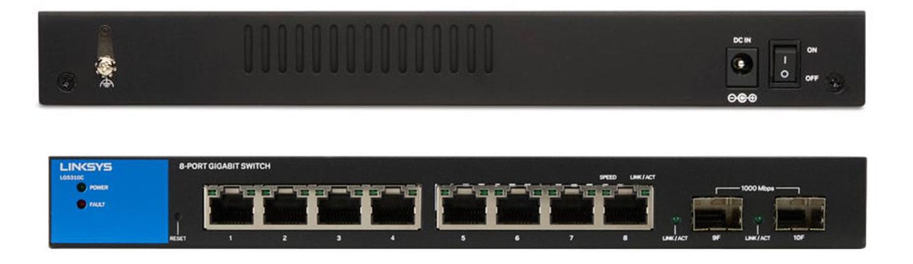 Linksys 10p LGS310C-EU (8x10/100/1000Mbit 2xSFP)