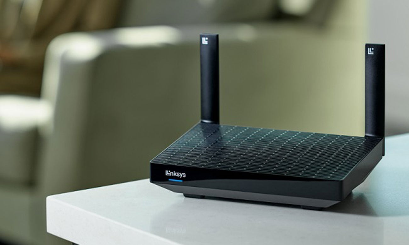 Dwuzakresowy router Linksys Hydra Pro 6 MR5500 - Mniejsze zużycie energii