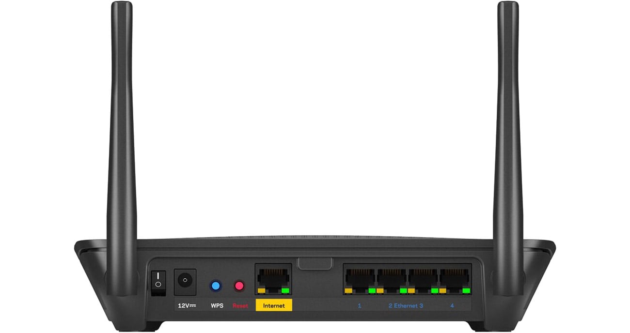 Linksys MR6350 - Złącza