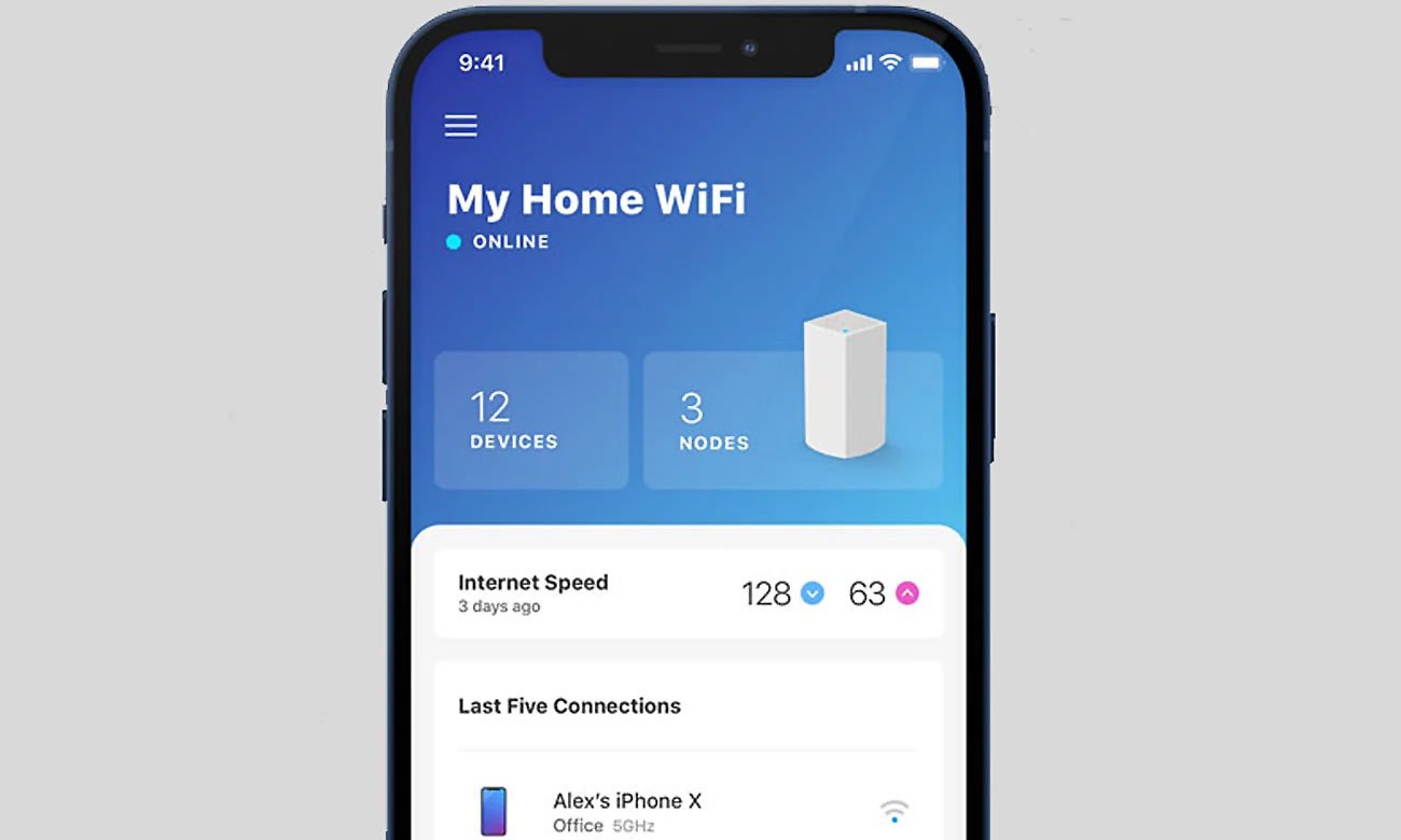 Aplikacja mobilna Linksys