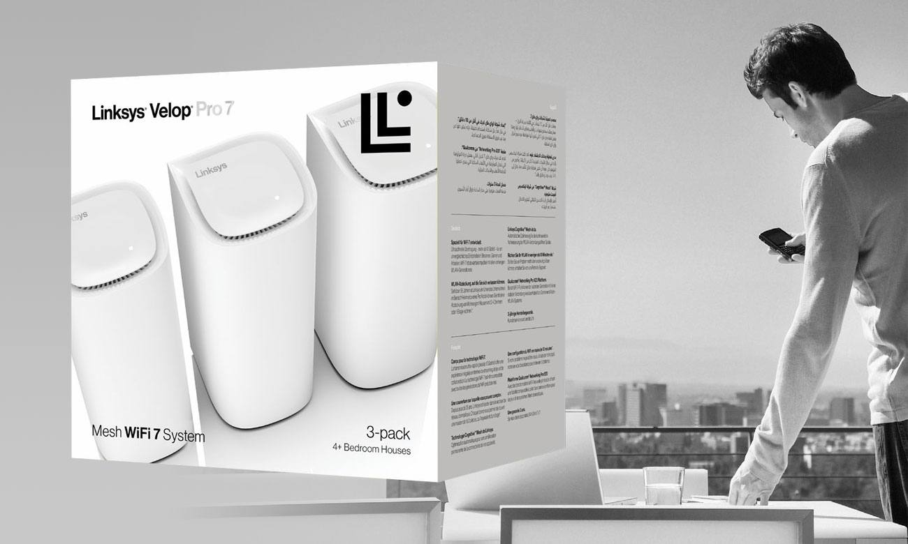 Linksys Velop Pro 7 packshot