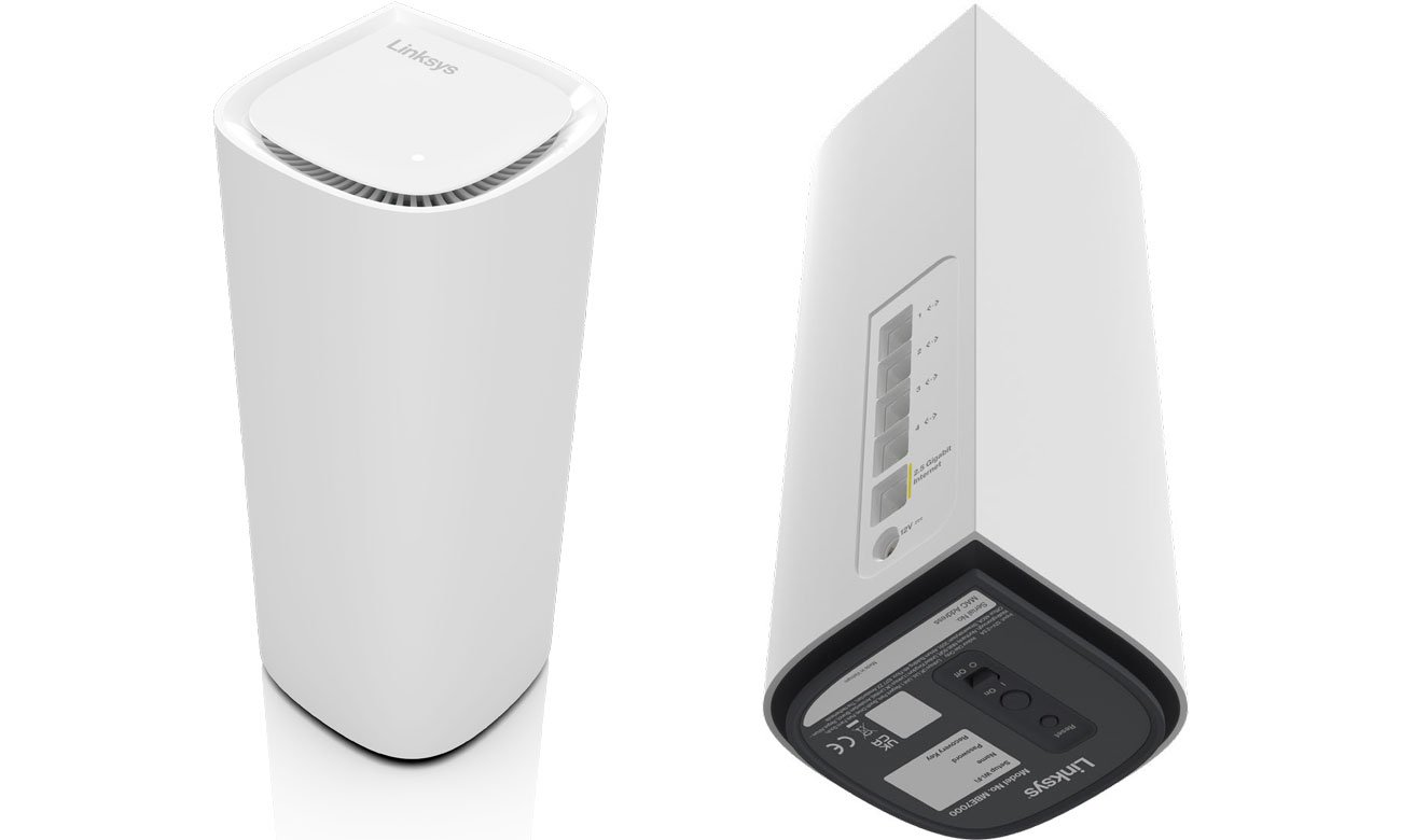 Linksys Velop Pro 7 góra i dół