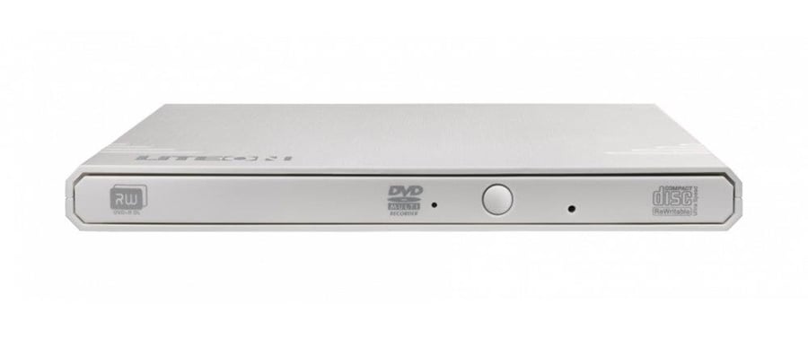 Nagrywarka zewnętrzna DVD Lite-On eBAU108 Slim USB biały