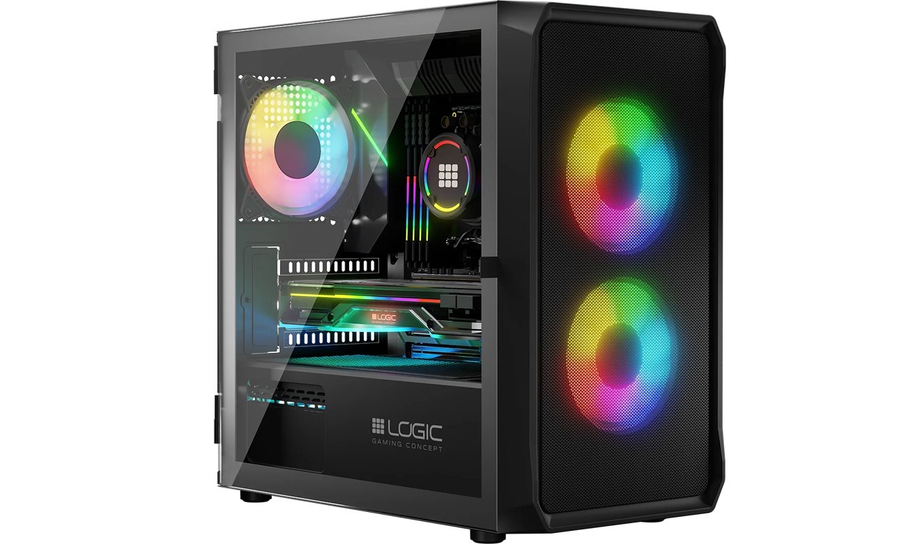 Obudowa Logic Portos ARGB Mini Black