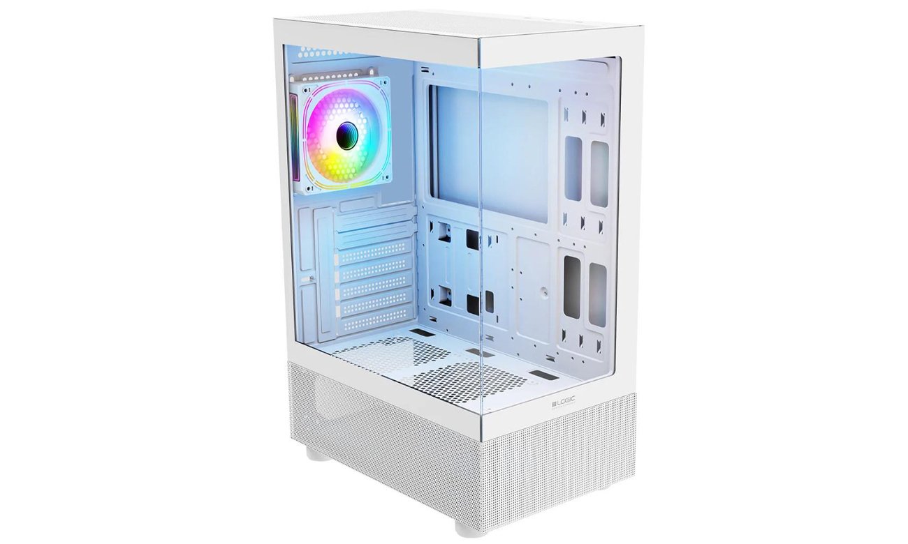 Obudowa Logic Look ARGB Midi White