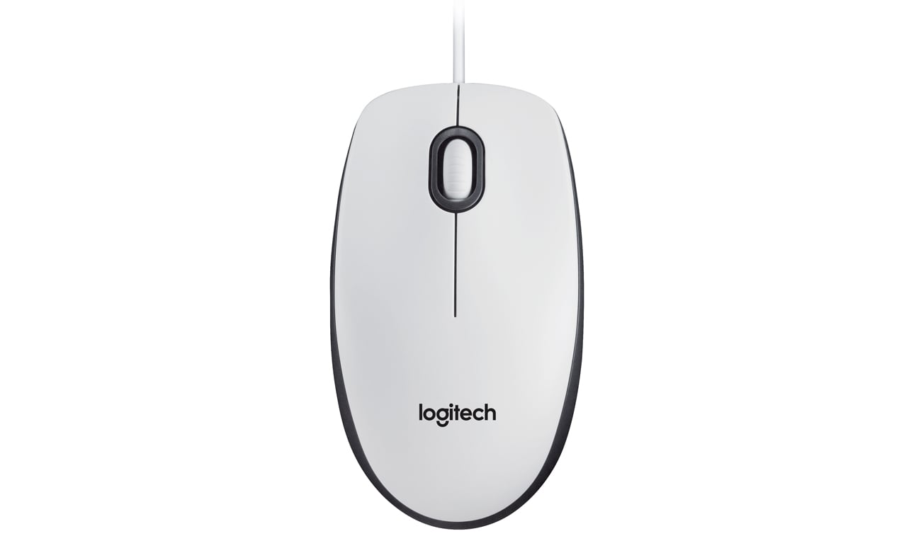 Logitech B100 Widok Z Góry