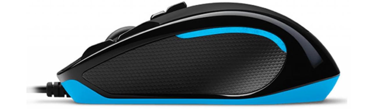 Logitech G300s Gaming Mouse Widok Z Boku
