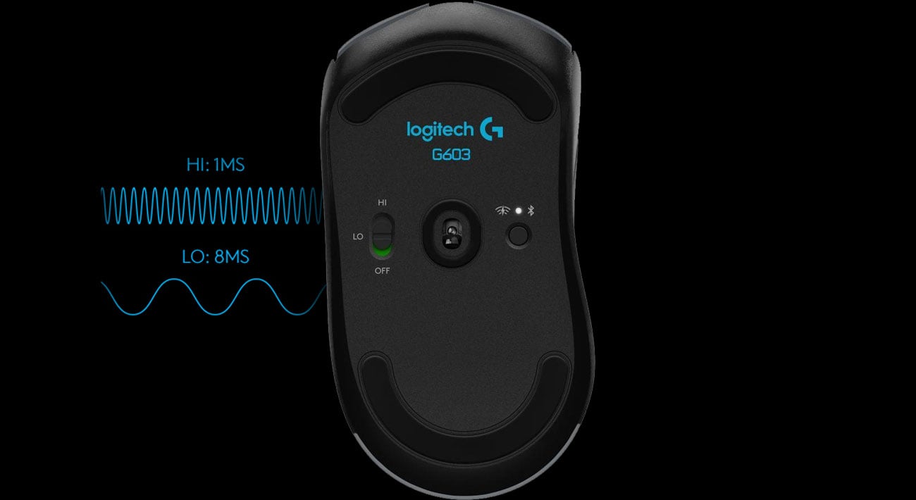 Logitech G603 Lightspeed Zarządzanie Energią