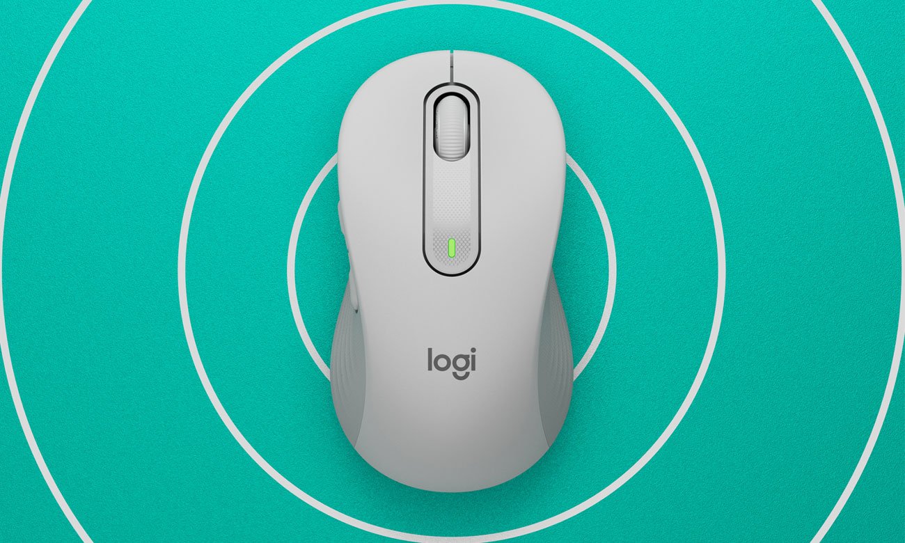 Drahtlose Maus Logitech M650 weiß