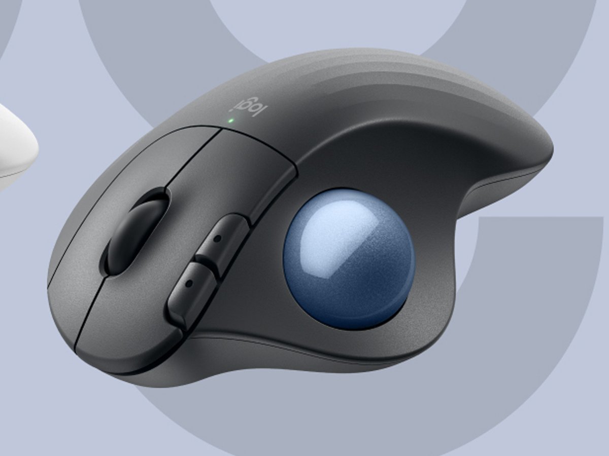 Kabellose Maus Logitech ERGO M575S Grafit