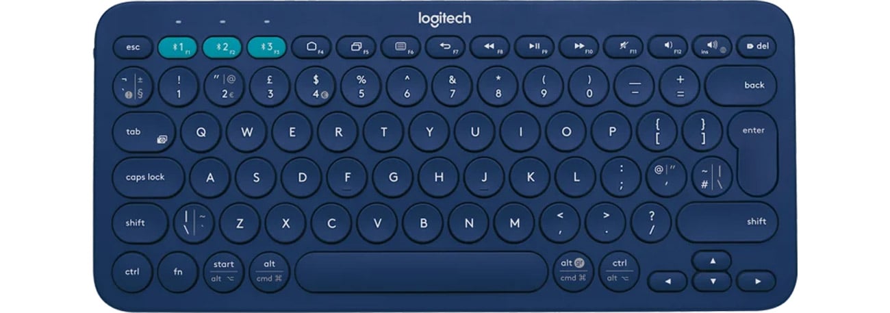 Logitech Bluetooth Keyboard K380 niebieska