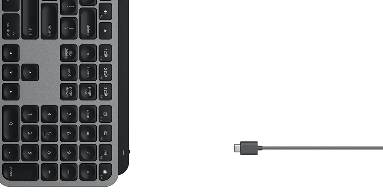 Idealna do domu i biura klawiatura Logitech MX Keys for Mac Space Grey
