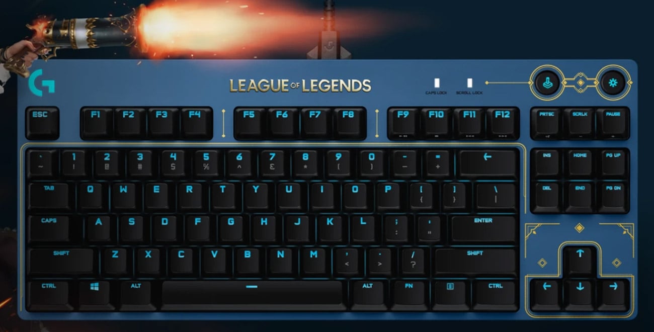 PRO Tactile League of Legends - Klawiatury przewodowe - Sklep komputerowy