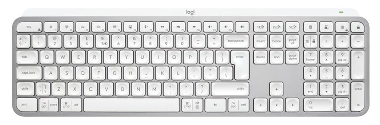 Logitech MX Keys S Ansicht von oben