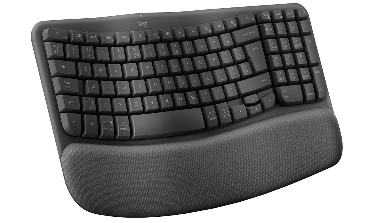 Logitech Wave Keys Ansicht von oben