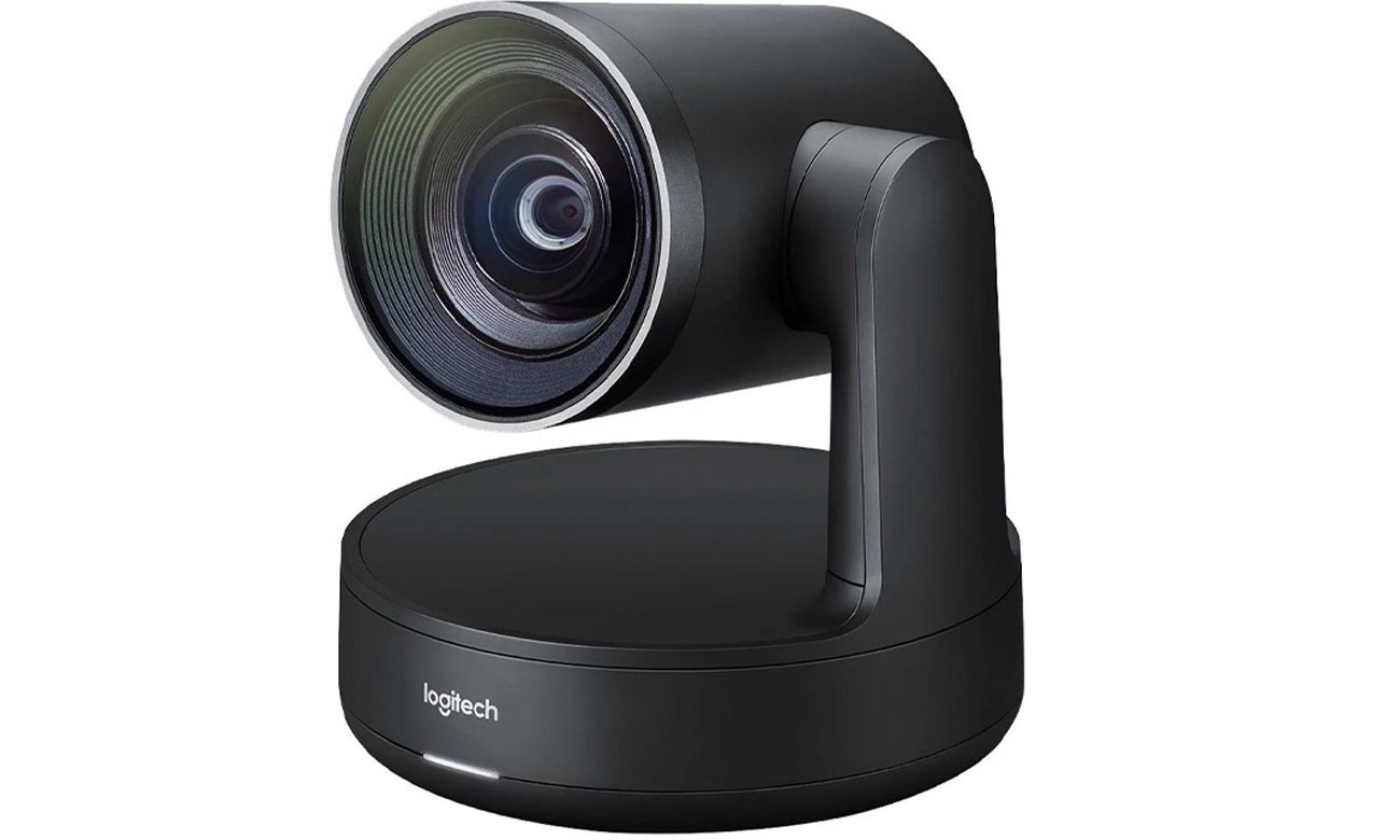 Modułowy system do wideokonferencji Logitech Rally Plus - Kamera z pilotem, widok od przodu pod kątem