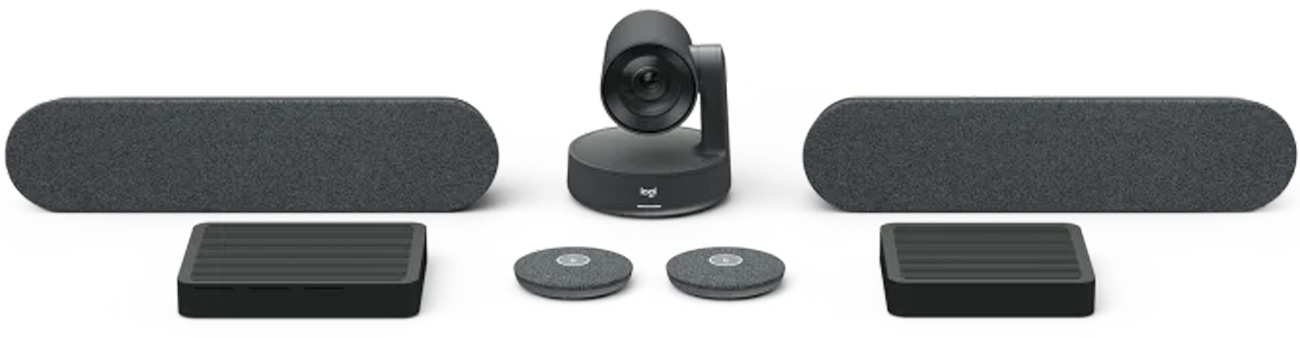 Modułowy system do wideokonferencji Logitech Rally Plus - Zawartość zestawu
