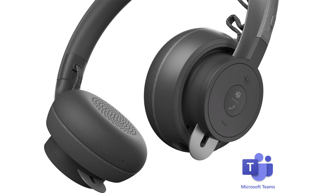 Zestaw słuchawkowy Logitech Zone Wireless (Teams Version) - Certyfikat dla Microsoft Teams