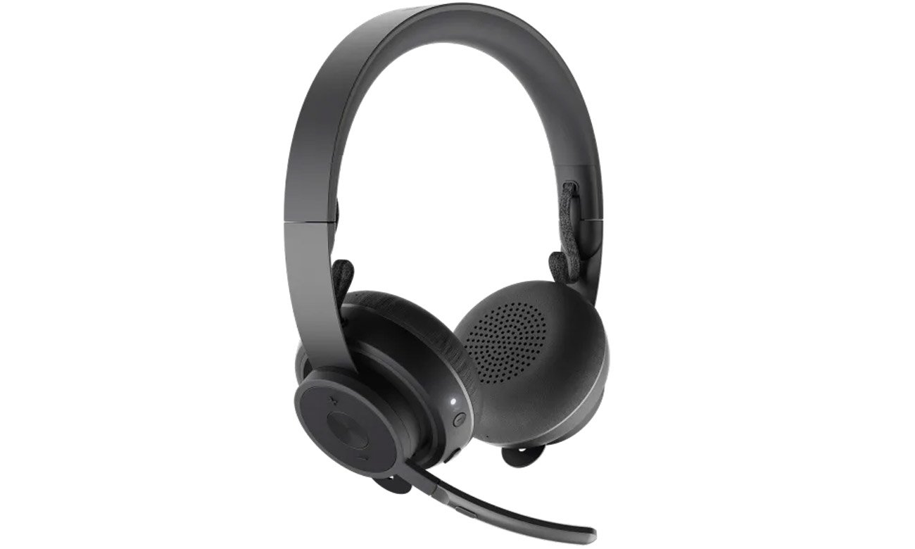 Zestaw słuchawkowy Logitech Zone Wireless - Widok od przodu pod kątem