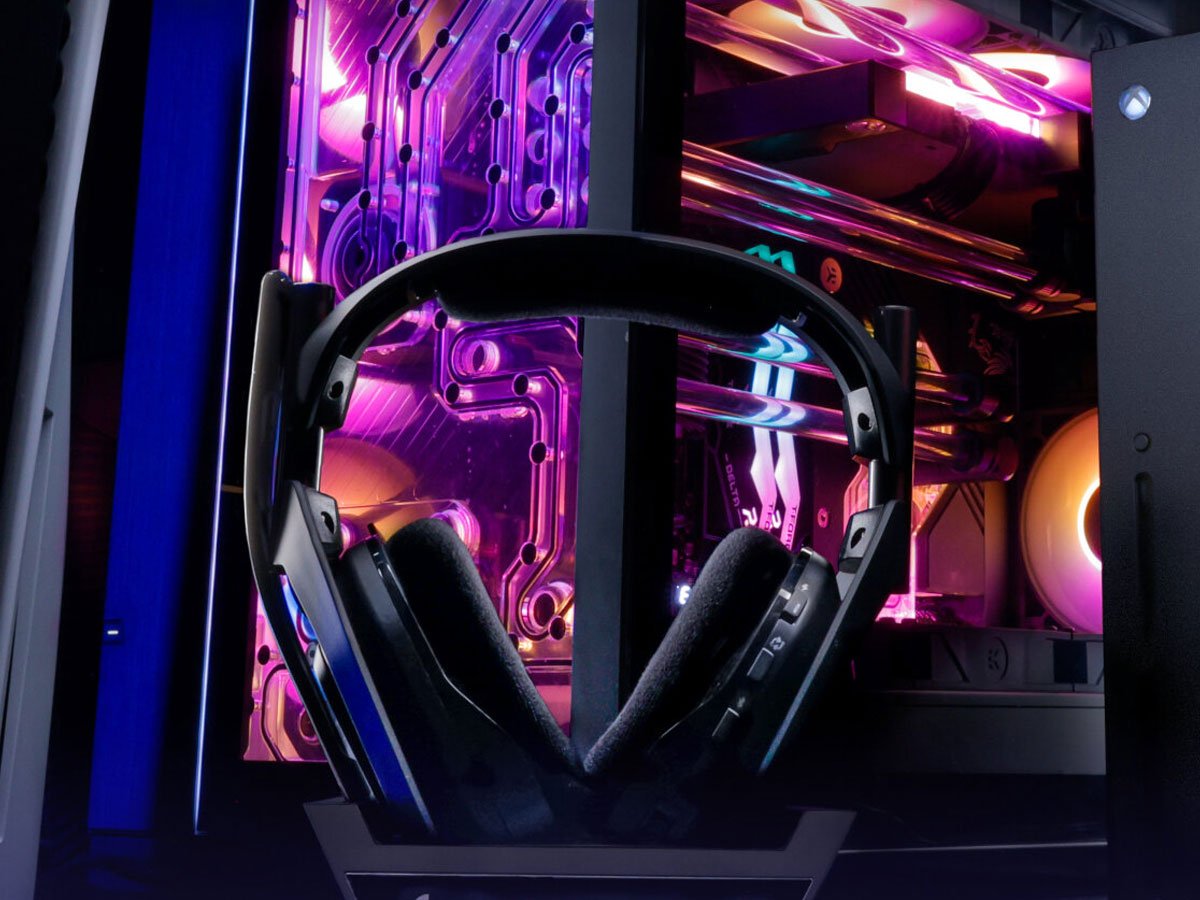 Słuchawki Logitech ASTRO A50 (Gen 5) Czarne - Grafika lifestyle