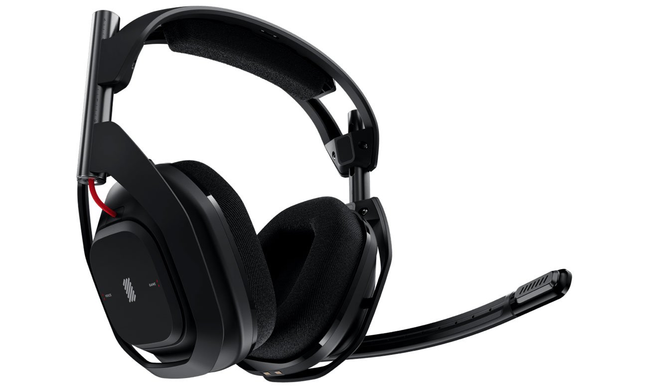 Słuchawki Logitech ASTRO A50 (Gen 5) Czarne - Widok od przodu pod kątem