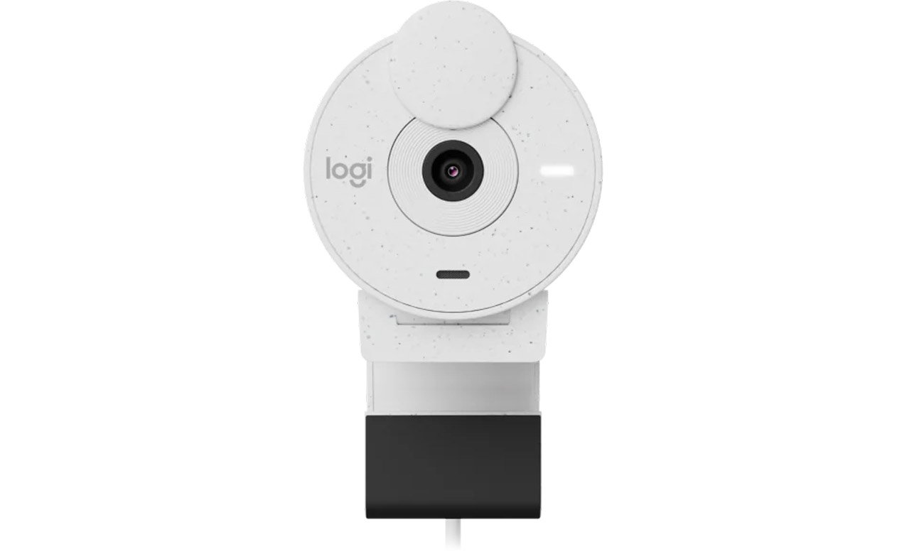 Kamera internetowa Logitech Brio 300 Biała - Widok od przodu