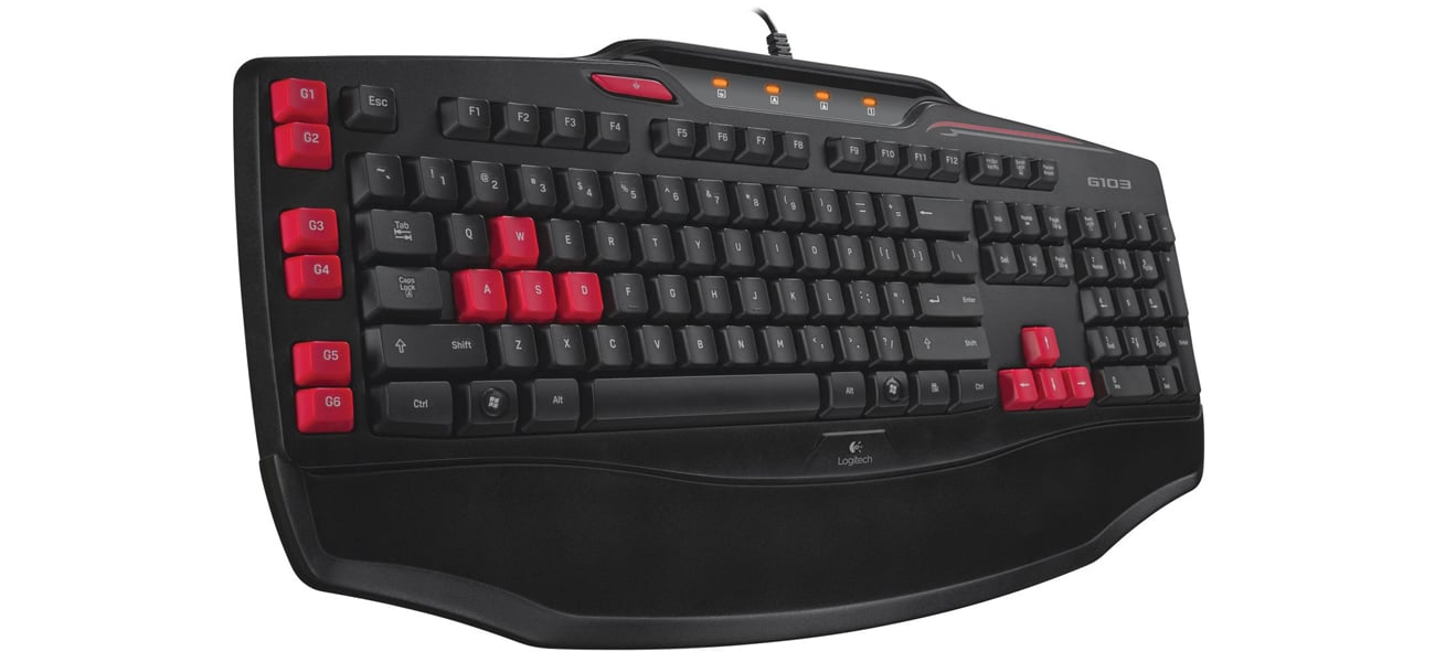 Logitech G103 Gaming Widok z boku
