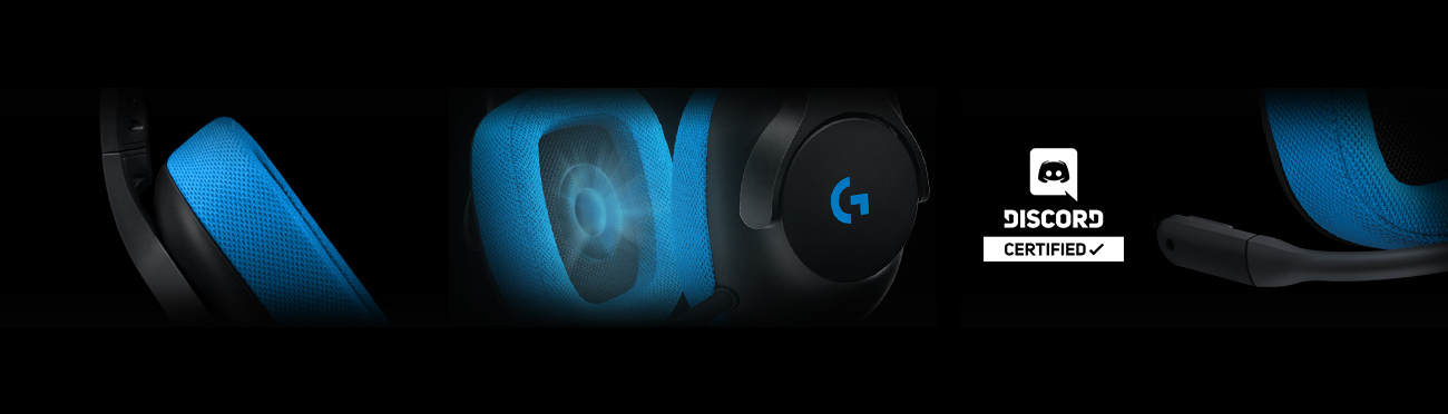 Logitech G233 Prodigy do gier PC XBOX PS4 Switch