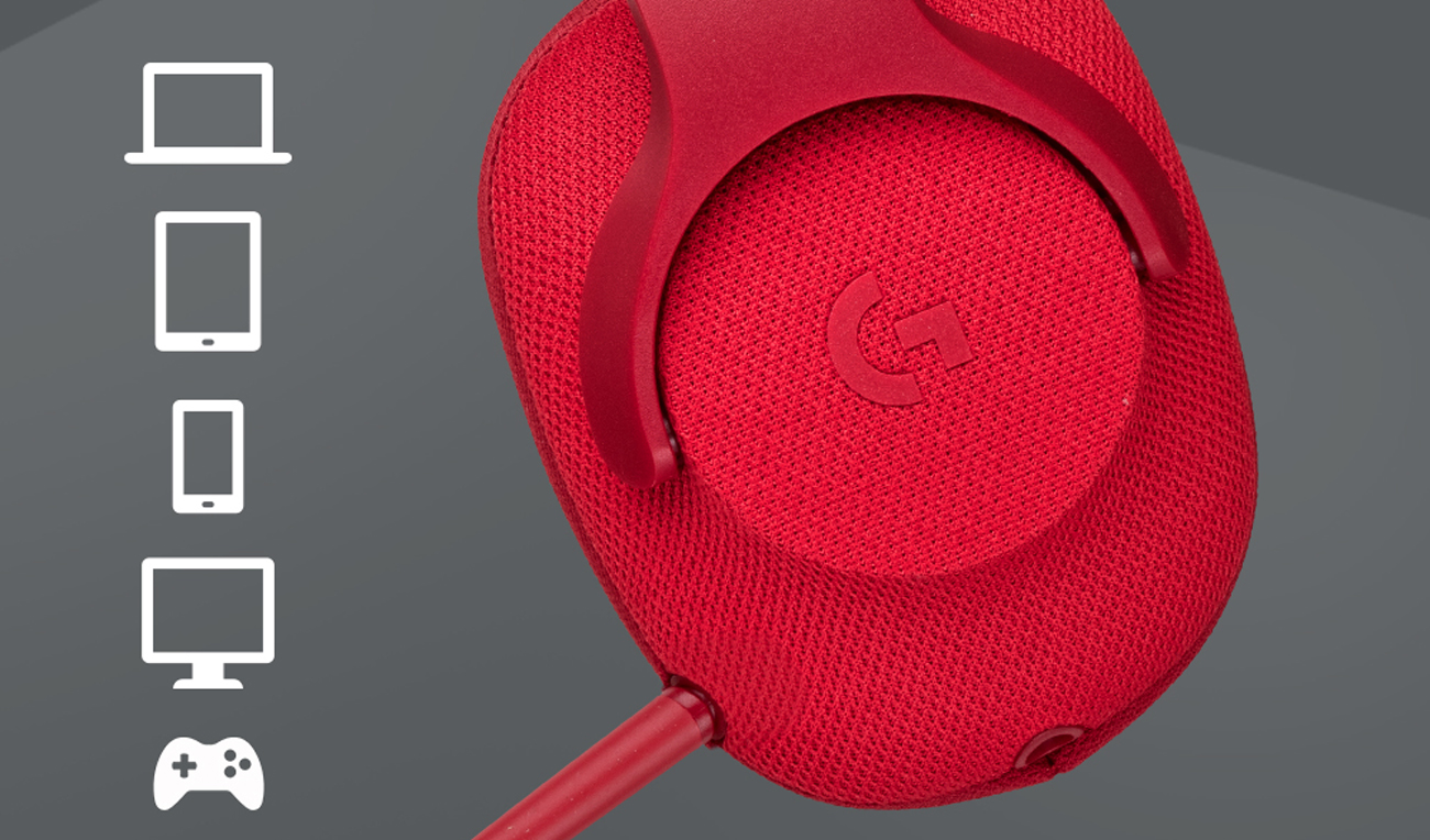 Słuchawki Logitech G433 Kompatybilność z wieloma platformami