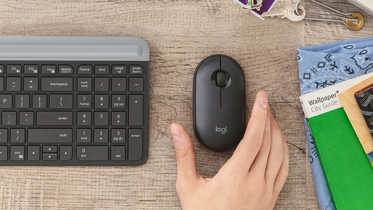 Mysz bezprzewodowa Logitech M350 biała