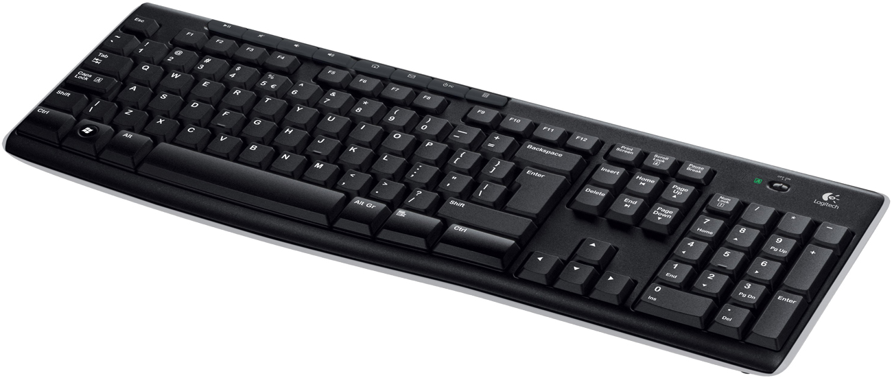 Logitech MK270 łączność bezprzewodowa wydluzona zywotnosc baterii