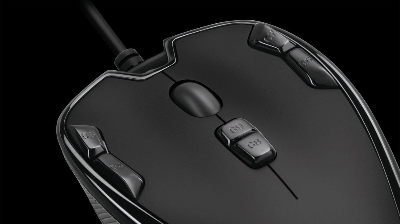 Logitech G300s Regulacja DPI