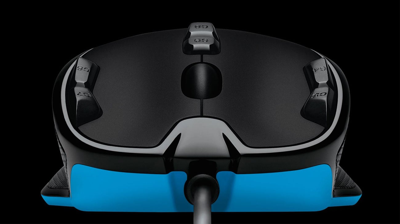 Logitech G300s Regulacja DPI