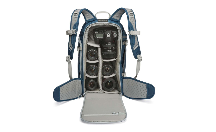 Plecak na aparat cyfrowy Lowepro Flipside Sport 20L AW niebieski