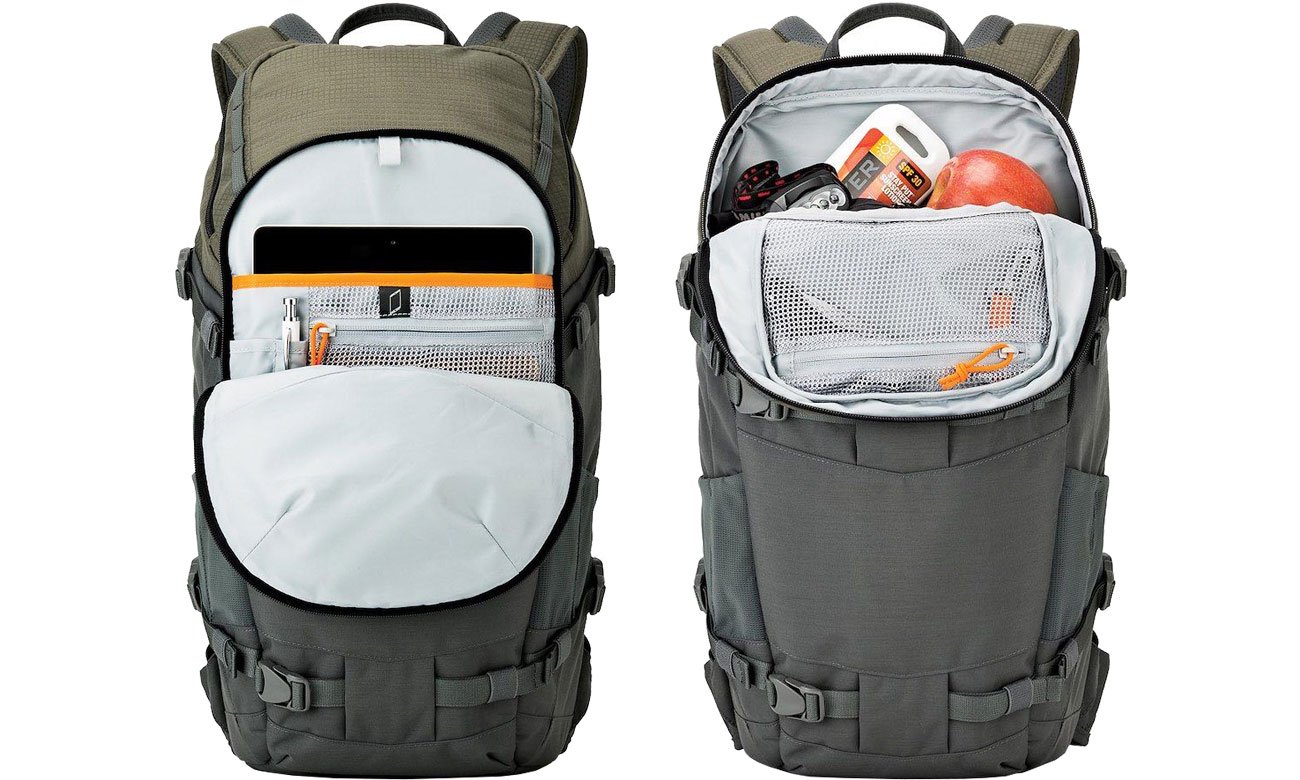 Lowepro Flipside Trek 350 AW Kieszenie na tablet, akcesoria