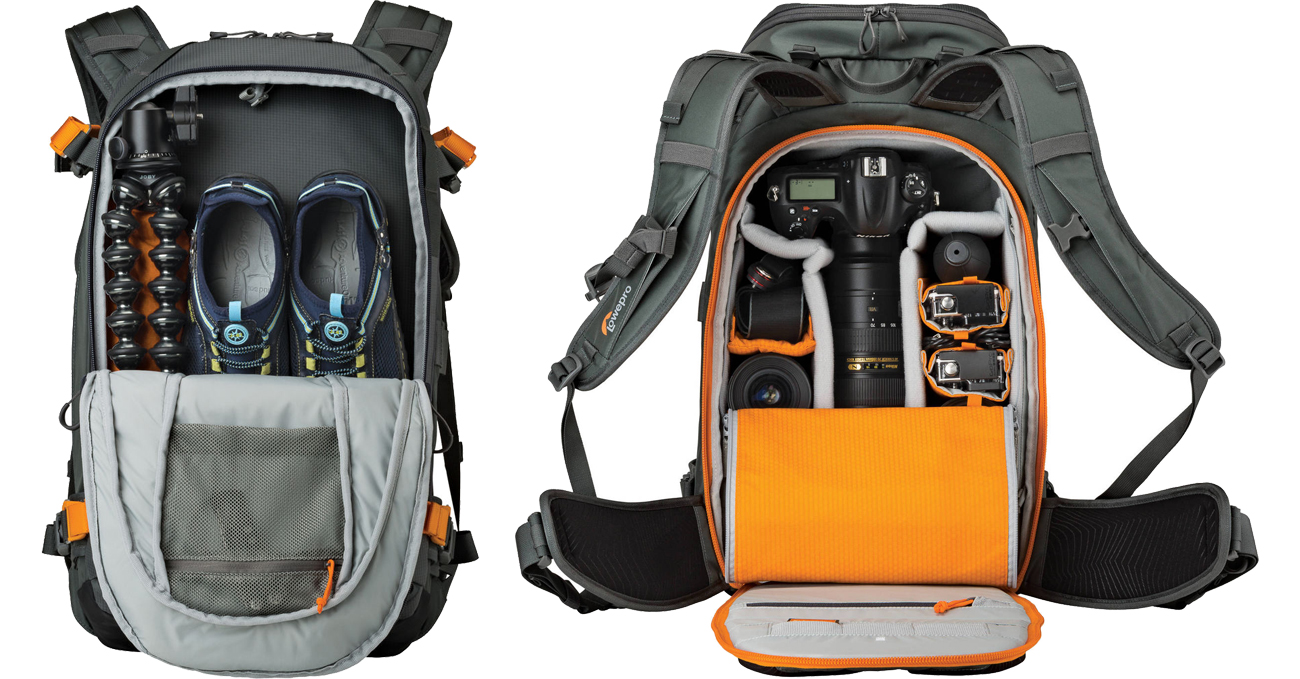 Lowepro Whistler BP 350 AW komory na sprzęt