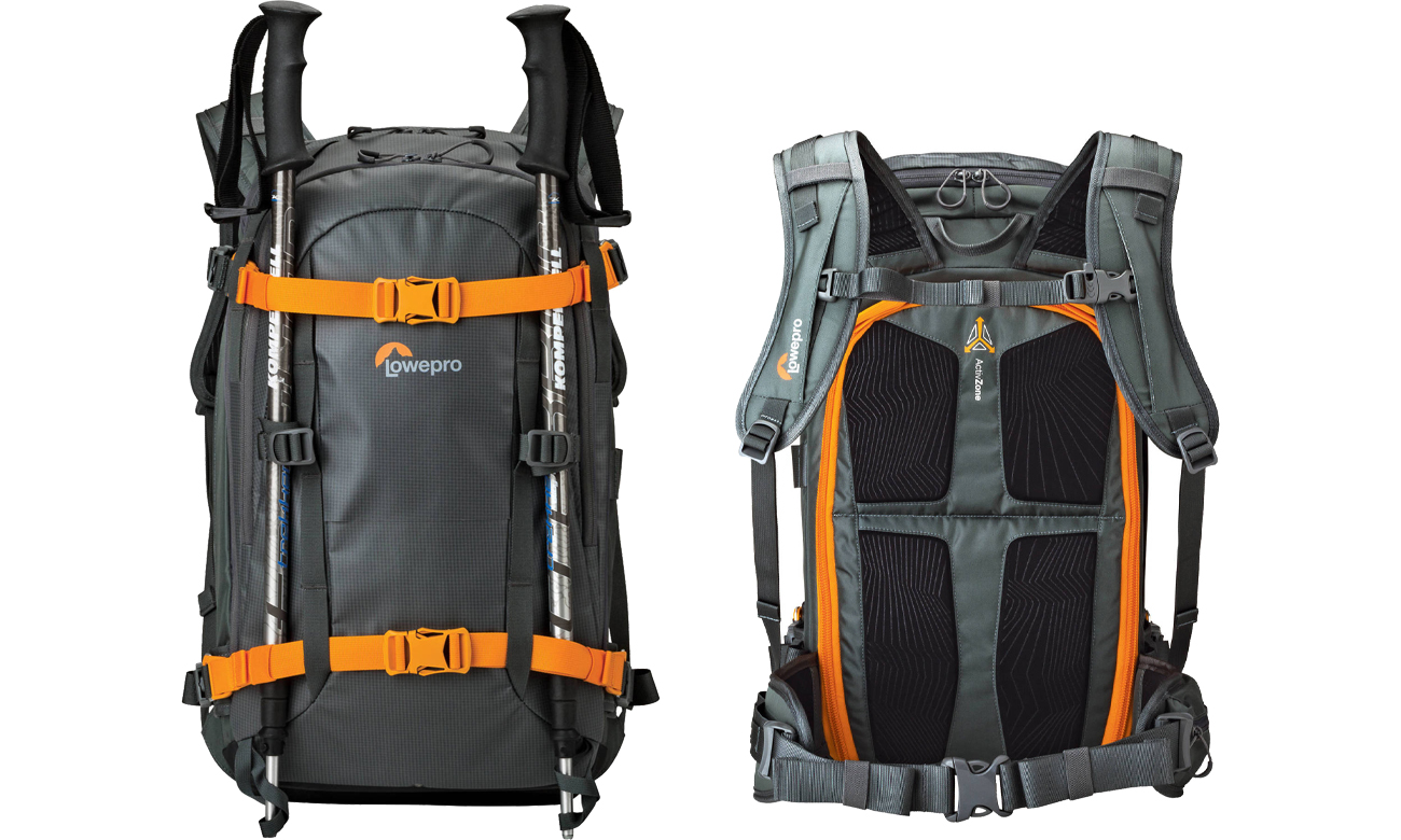 Lowepro Whistler BP 350 AW przód i tył