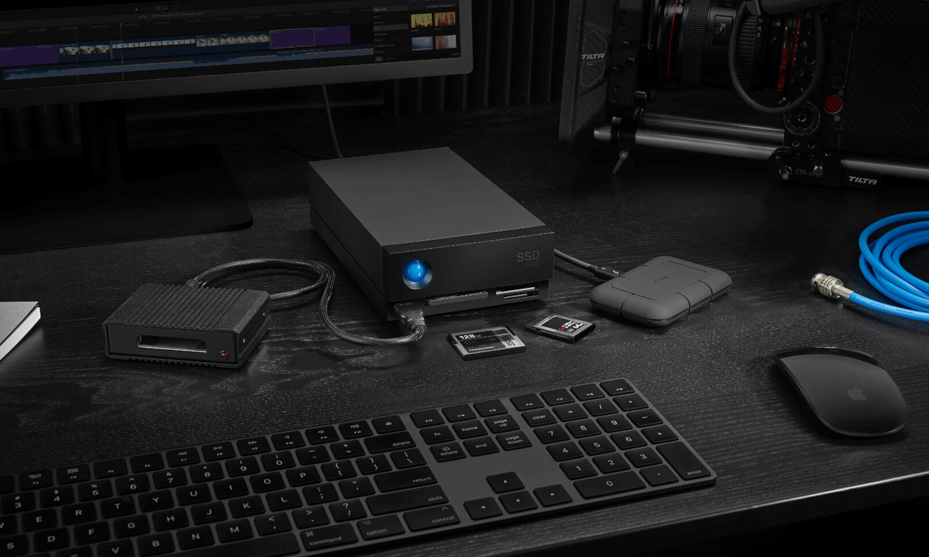LaCie 1big Dock SSD Pro Stanowisko pracy