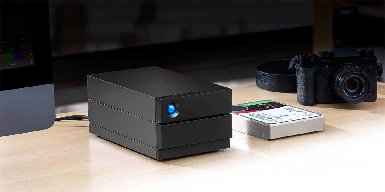 LaCie 2Big Dock V2 Dyski IronWolf Pro