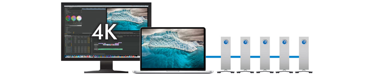 Dysk twardy zewnętrzny LaCie D2 usb 3.0 interfejs thunderbolt 2