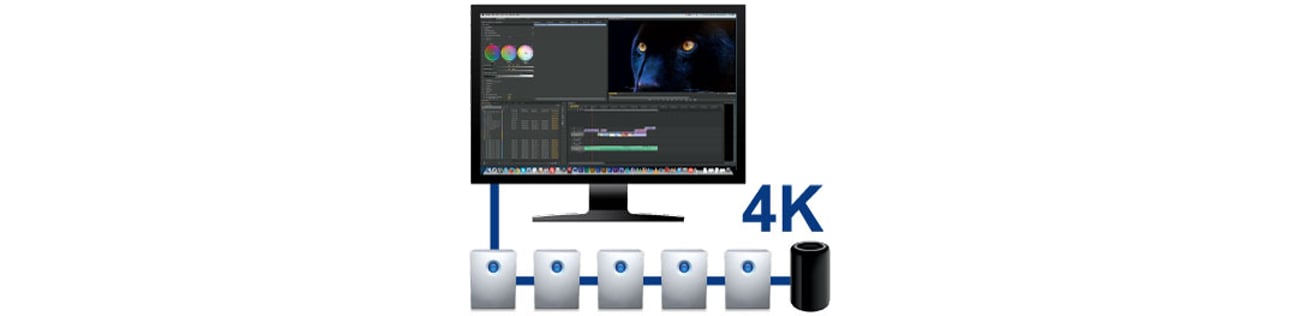 Dysk/macierz sieciowa LaCie 5Big - 4K