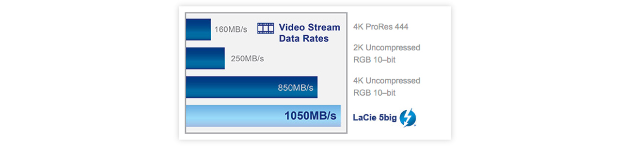 Dysk/macierz sieciowa LaCie 5Big - thunderbolt 2
