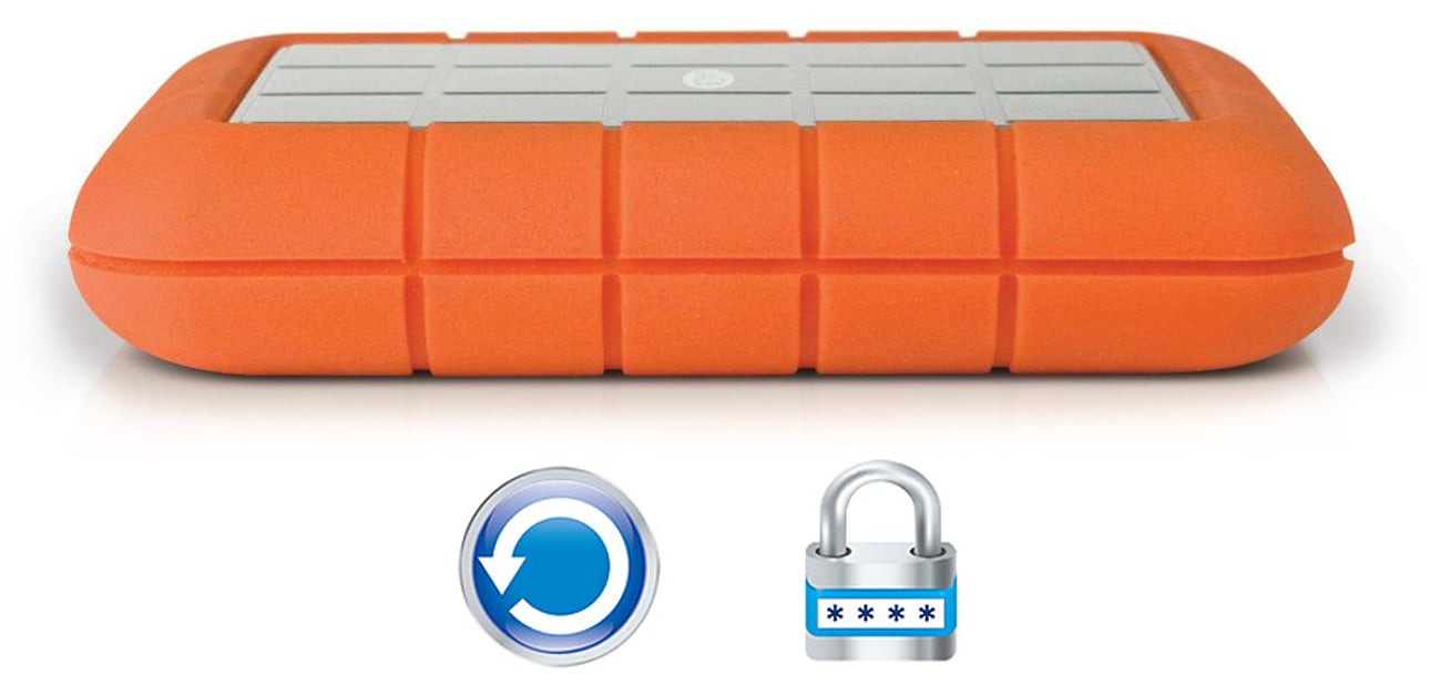 Dysk twardy zewnętrzny LaCie Rugged Triple